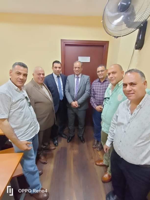 The visit of Mr. Anwar Fawzy, Head of RTA to Alexandria real estate directorate