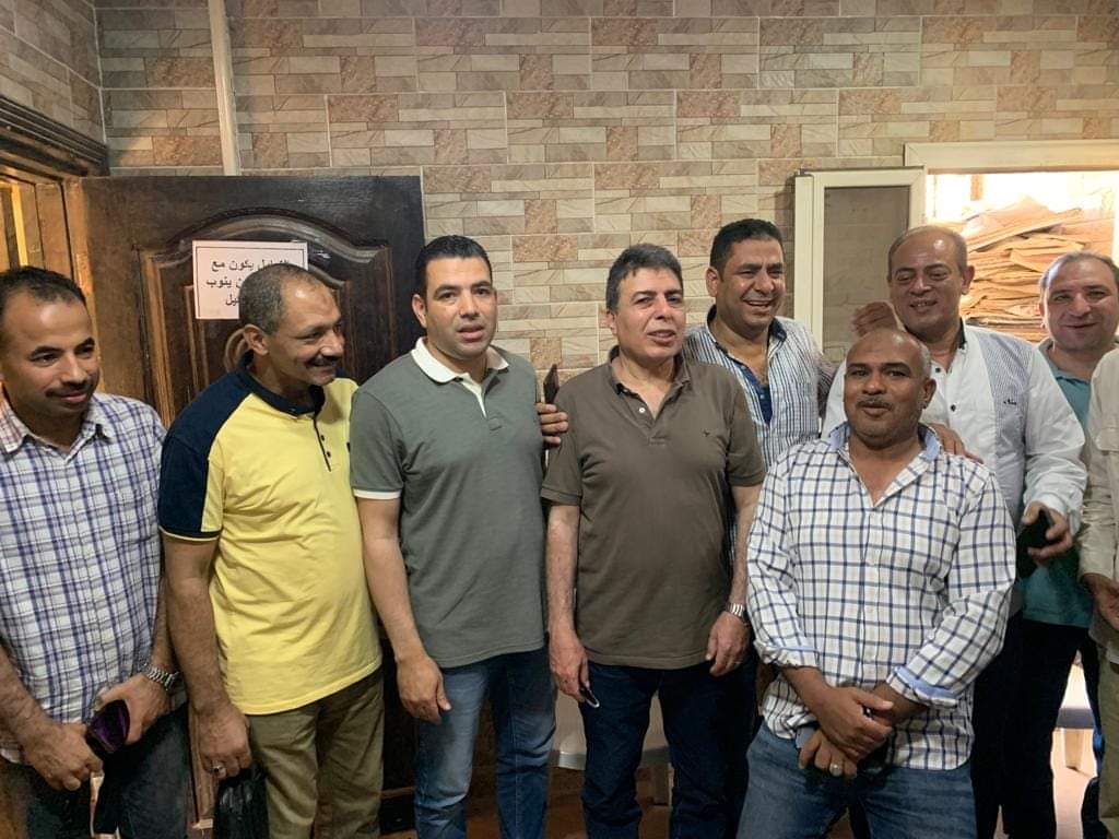 زيارة السيد الاستاذ / انور فوزى رئيس مصلحة الضرائب العقارية لمنطقة الضرائب العقارية بمطروح