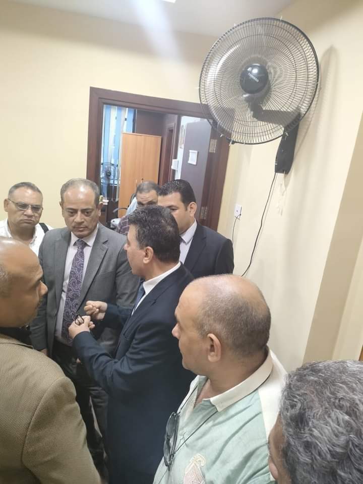 The visit of Mr. Anwar Fawzy, Head of RTA to Alexandria real estate directorate