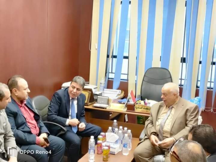 The visit of Mr. Anwar Fawzy, Head of RTA to Alexandria real estate directorate