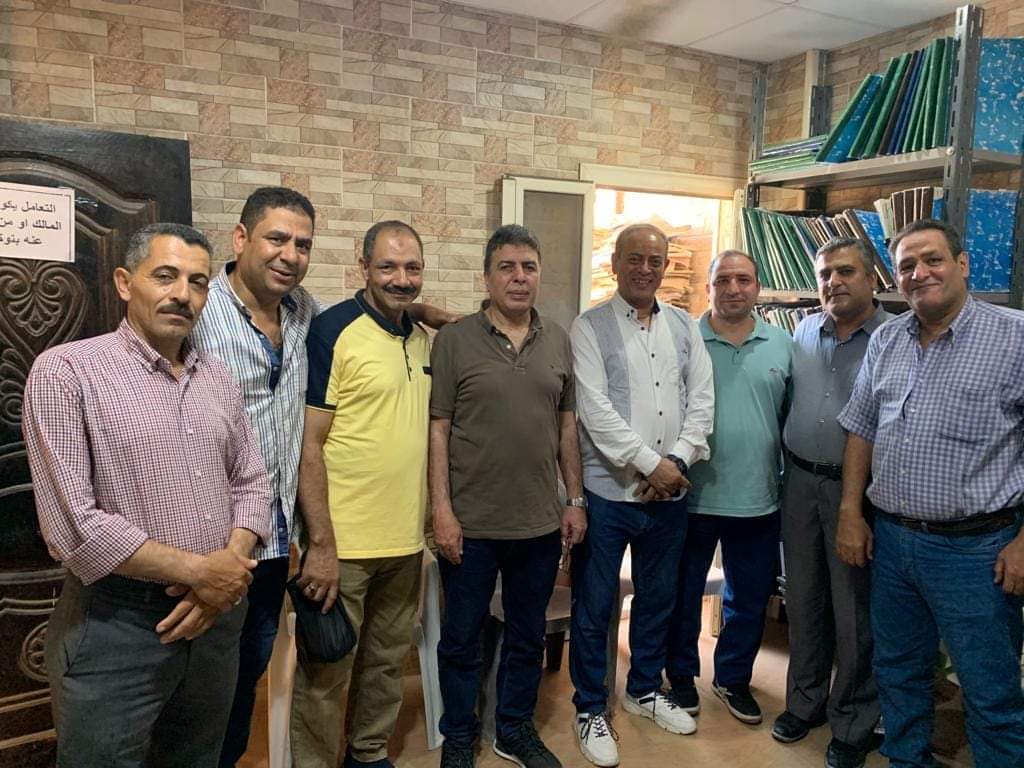 زيارة السيد الاستاذ / انور فوزى رئيس مصلحة الضرائب العقارية لمنطقة الضرائب العقارية بمطروح