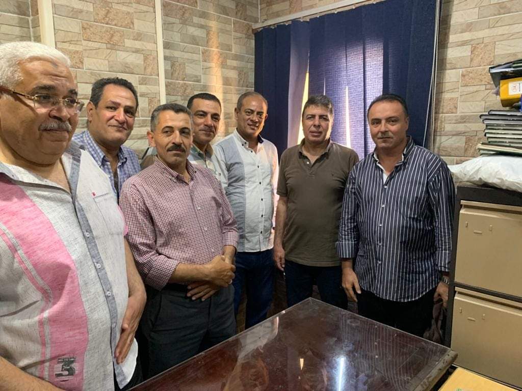 زيارة السيد الاستاذ / انور فوزى رئيس مصلحة الضرائب العقارية لمنطقة الضرائب العقارية بمطروح