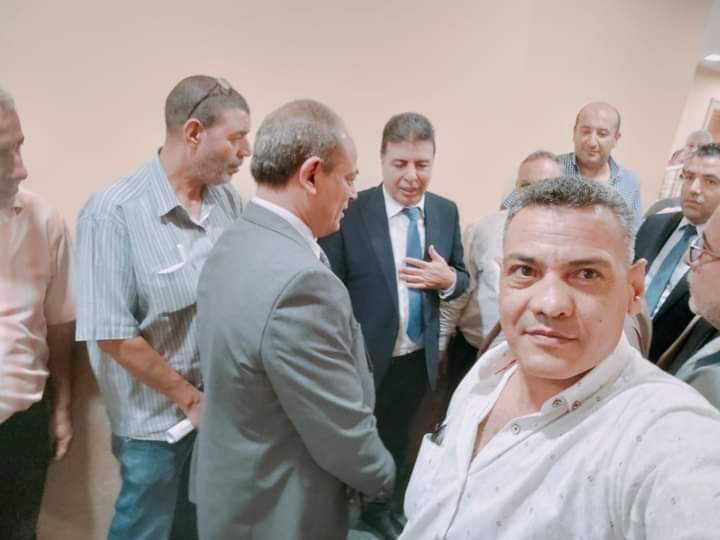 The visit of Mr. Anwar Fawzy, Head of RTA to Alexandria real estate directorate