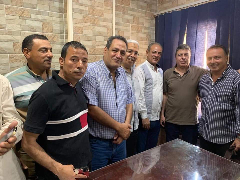 زيارة السيد الاستاذ / انور فوزى رئيس مصلحة الضرائب العقارية لمنطقة الضرائب العقارية بمطروح