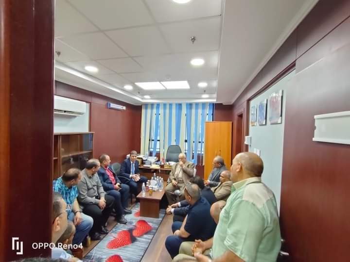 The visit of Mr. Anwar Fawzy, Head of RTA to Alexandria real estate directorate