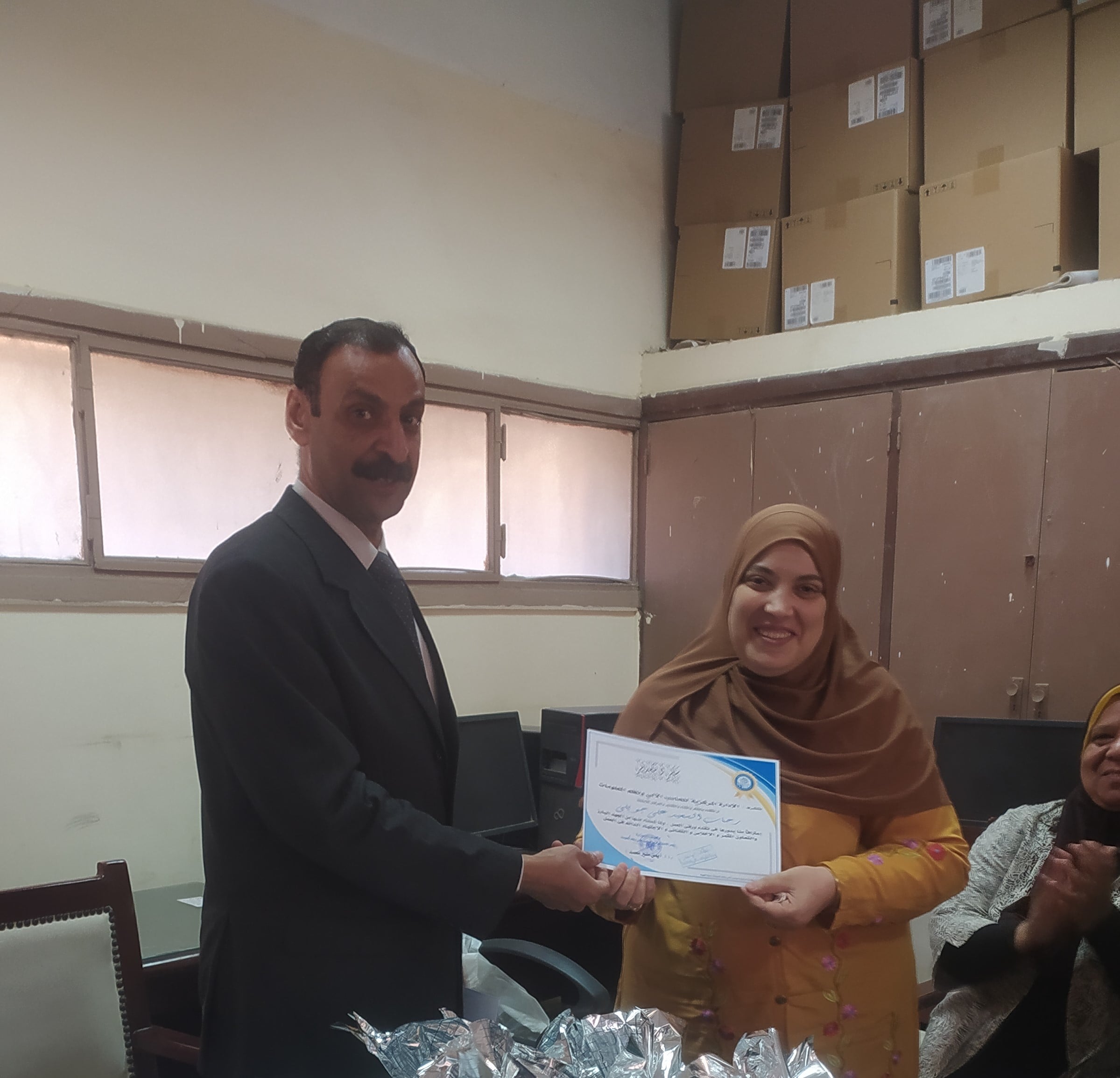 Holding training courses in field of computer for office application software package (Windows, Word, Excel)  for employees in Central Computer Administration and Institute for Tellers and Collectors 