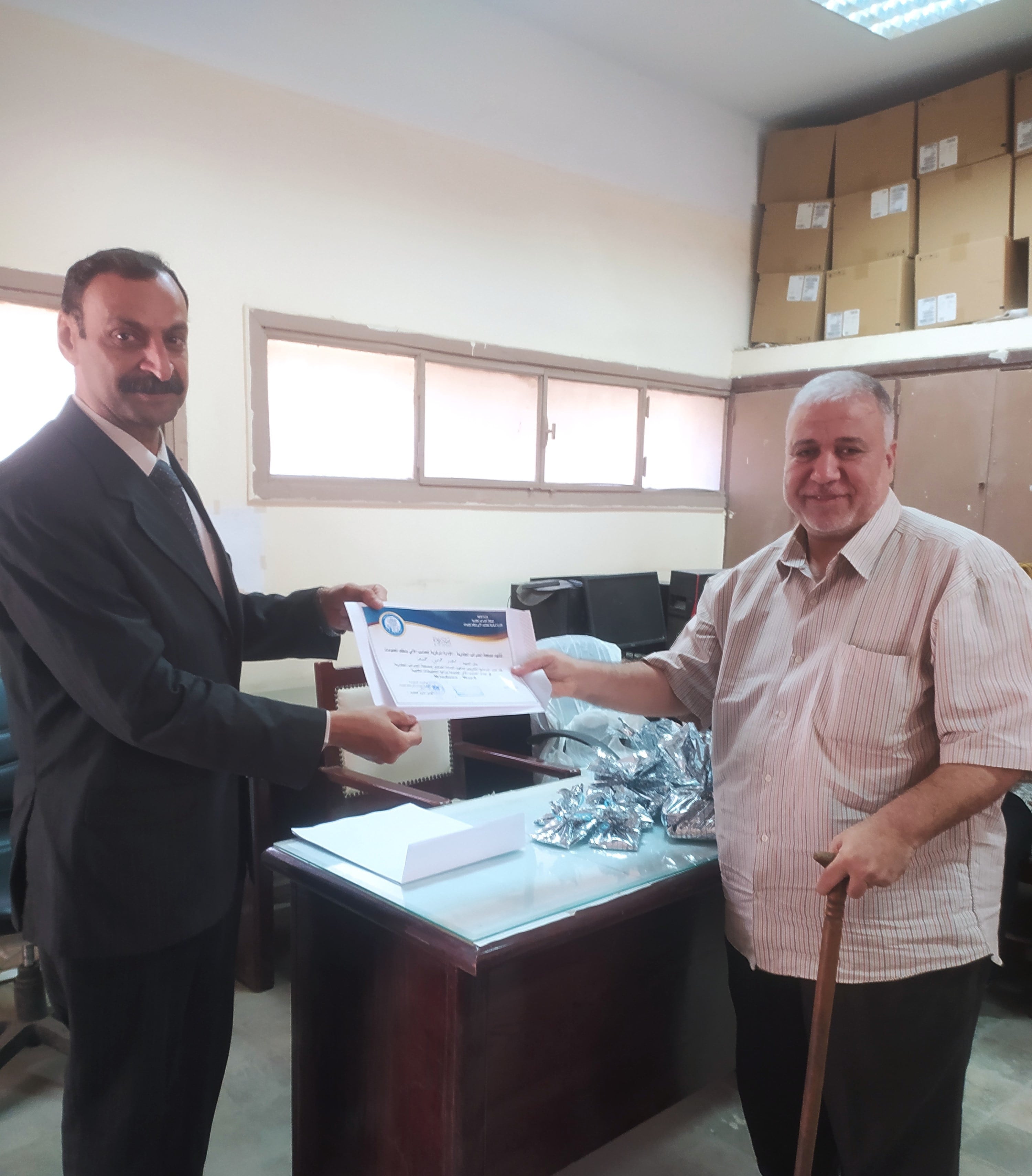 Holding training courses in field of computer for office application software package (Windows, Word, Excel)  for employees in Central Computer Administration and Institute for Tellers and Collectors 