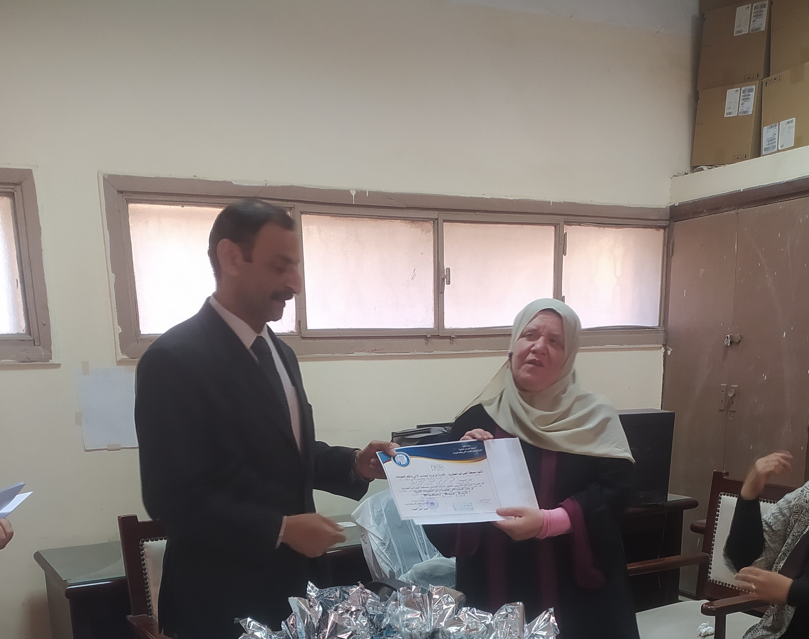 Holding training courses in field of computer for office application software package (Windows, Word, Excel)  for employees in Central Computer Administration and Institute for Tellers and Collectors 